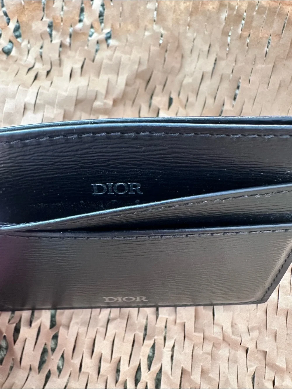 Dior Infinite Logo Card Holder